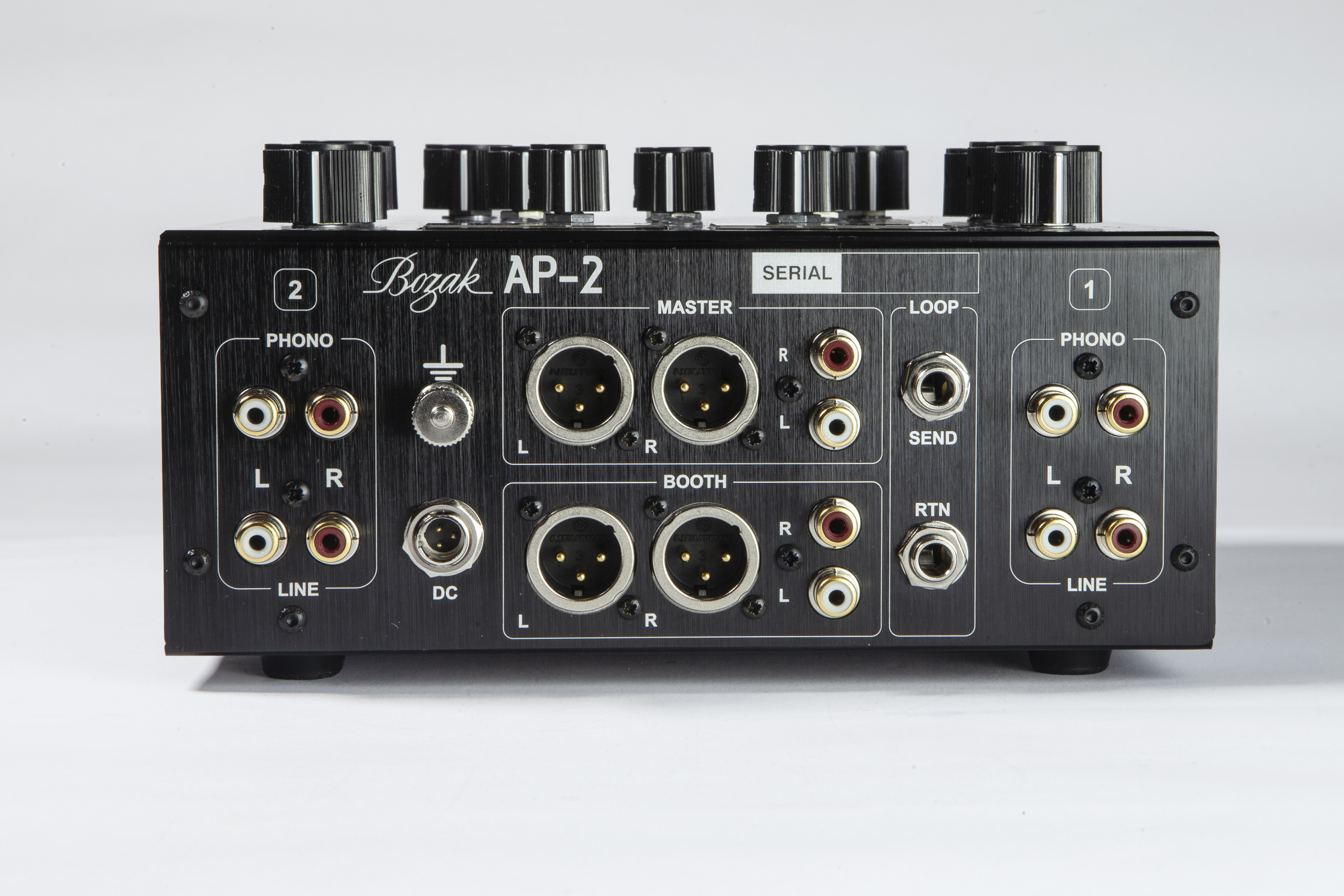 Bozak AP-2 Compact Desk Top Mixer |